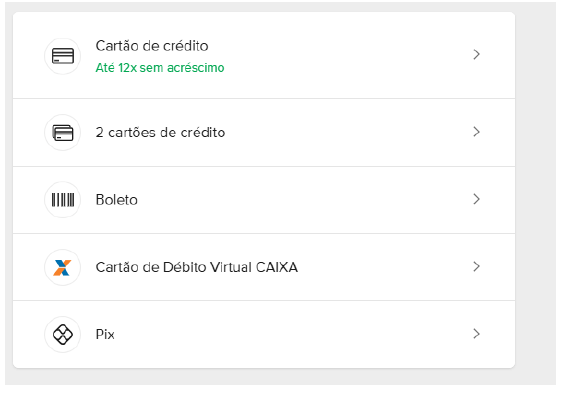 Tela final do Mercado Pago com botão Pagar